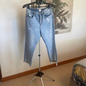 Pistola Light Blue Distressed Women's Jeans